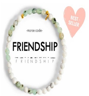 BRACELET/Friendship-Howlite